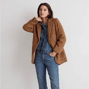 NWT Madewell Bouclé Larsen Blazer — size small